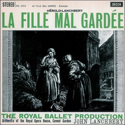 John Lanchbery 헤롤드: 발레 '고집쟁이 딸' 하이라이트 (Herold: La Fille Mal Gardee Excerpts) [LP]