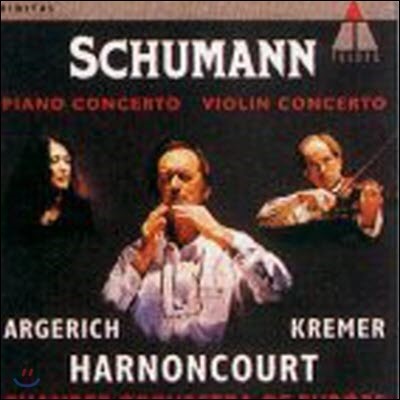 [߰] Martha Argerich, Gidon Kremer, Nikolaus Harnoncourt / Schumann : Piano Concerto Op.54, Violin Concerto WOO23 (/4509906962)