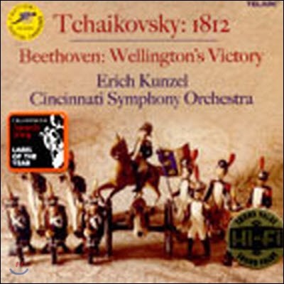 [߰] Erich Kunzel / Tchaikovsky 1812, Beethoven Wellington's Victory, Liszt Battle of Huns (/cd80640)