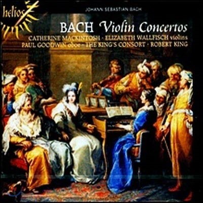 [߰] Robert King, Catherine Mackintosh, Paul Goodwin, Elizabeth Wallfisch, The King's Consort / Bach : Violin Concerto, Concerto In C Minor For Violin And Oboe (/cdh55347)