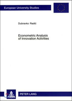 Econometric Analysis of Innovation Activities