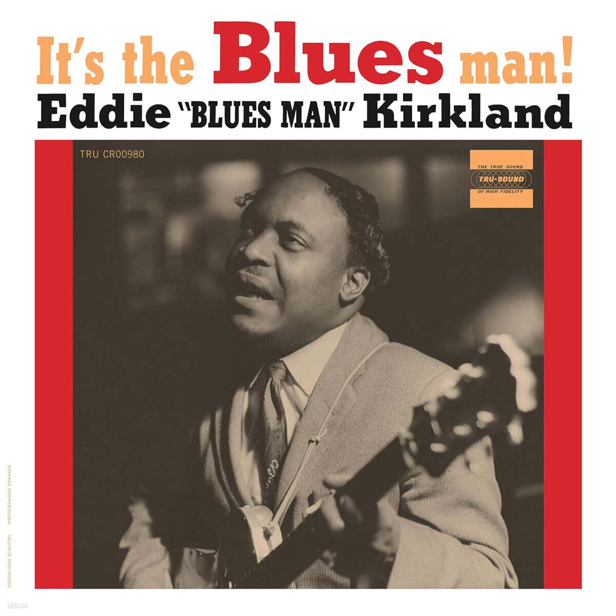 Eddie Kirkland (에디 쿼크랜드) - It's The Blues Man! [LP]