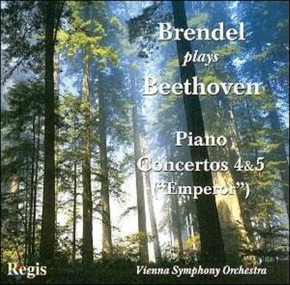 [߰] Alfred Brendel & Vienna Symphony Orchestra / Brendel Plays Beethove : Piano Concerto No. 4 & 5 (/RRC1047)
