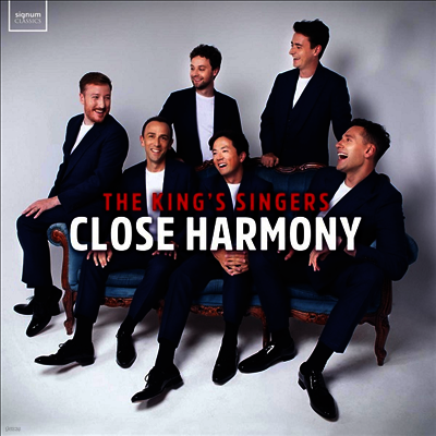 King's Singers — 킹스 싱어즈 - 클로즈 하모니 (King's Singers - Close Harmony) - King's Singers 앨범 커버
