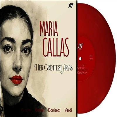 Maria Callas — 마리아 칼라스 - 위대한 소프라노 아리아 (Maria Callas - Her Greatest Arias) - Maria Callas 앨범 커버