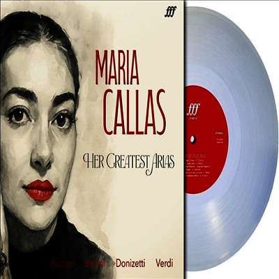 Maria Callas — 마리아 칼라스 - 위대한 소프라노 아리아 (Maria Callas - Her Greatest Arias) - Maria Callas 앨범 커버
