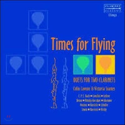 Colin Lawson & Victoria Soames / Times for Flying: Duets for Two Clarinets (/CC0032)