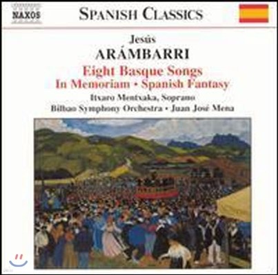 Itxaro Mentxaka, Juan Jose Mena / Arambarri : Eight Basque Songs (/̰/8557275)
