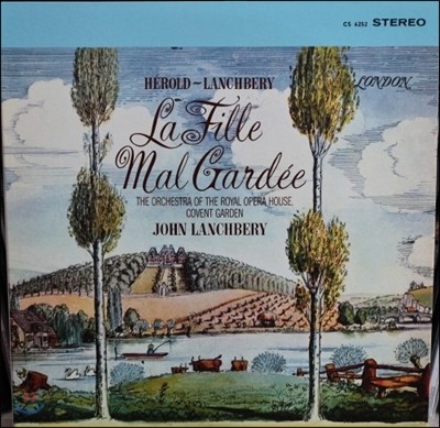 John Lanchbery,Royal Opera House Orchestra — John Lanchbery 헤롤드: 발레 '고집쟁이 딸' (Herold: La Fille Mal Gardee) 앨범 커버