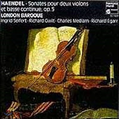 [߰] London Baroque / Handel:Sonates Op. 5 (/hmc901389)