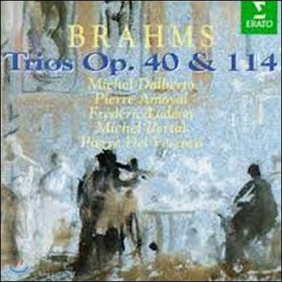 [߰] Michel Dalberto, Pierre Amoyal, Prederic lodeon / Brahms: Trios Opus 40 & 114 (/4509969512)