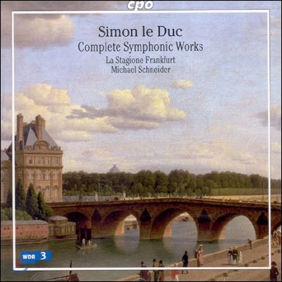 [߰] Michael Schneider / Simon Le Duc - Symphonic Works/ La Stagione Frankfurt (/cpo7772192)