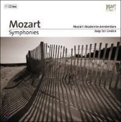 [중고] Jaap Ter Linden, Mozart Akademie Amsterdam / Mozart : Complete Symphonies (11CD/수입/92110)