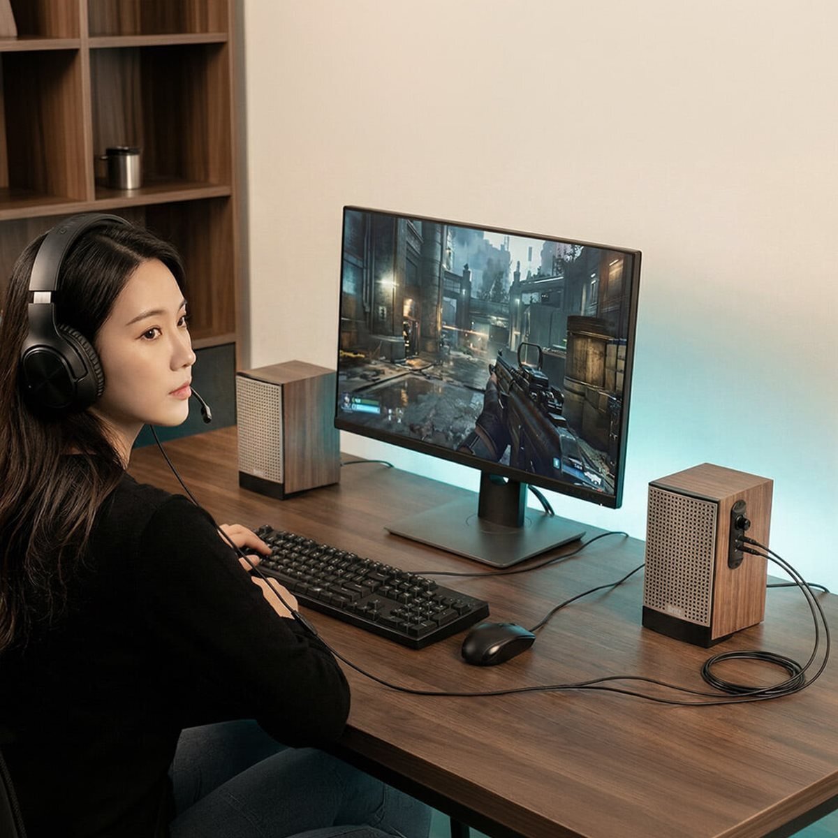 브리츠 데스트탑PC 노트북 2채널 USB 스피커 Z3400