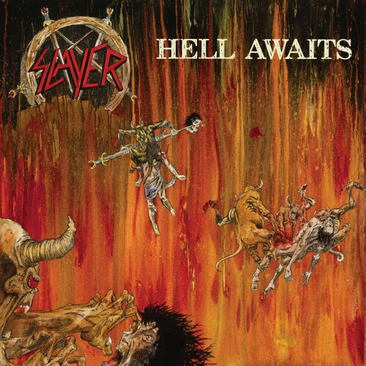 Slayer (슬레이어) - 2집 Hell Awaits [컬러 3LP]