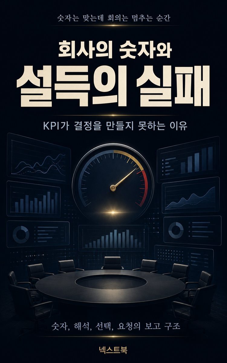 회사의 숫자와 설득의 실패, KPI가 결정을 만들지 못하는 이유