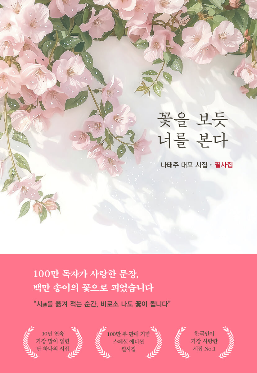 꽃을 보듯 너를 본다 필사집