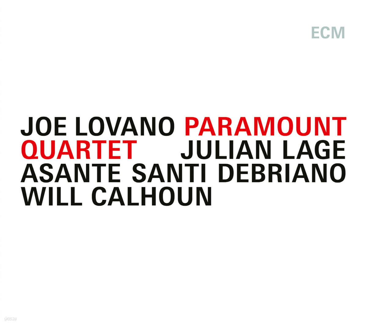 Joe Lovano (조 로바노) - Paramount Quartet [LP]