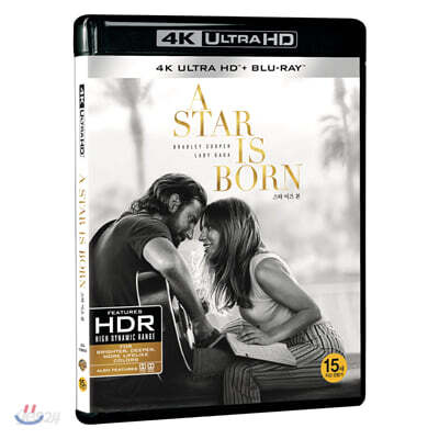 스타 이즈 본 (2Disc 4K UHD + 2D 일반) : 블루레이