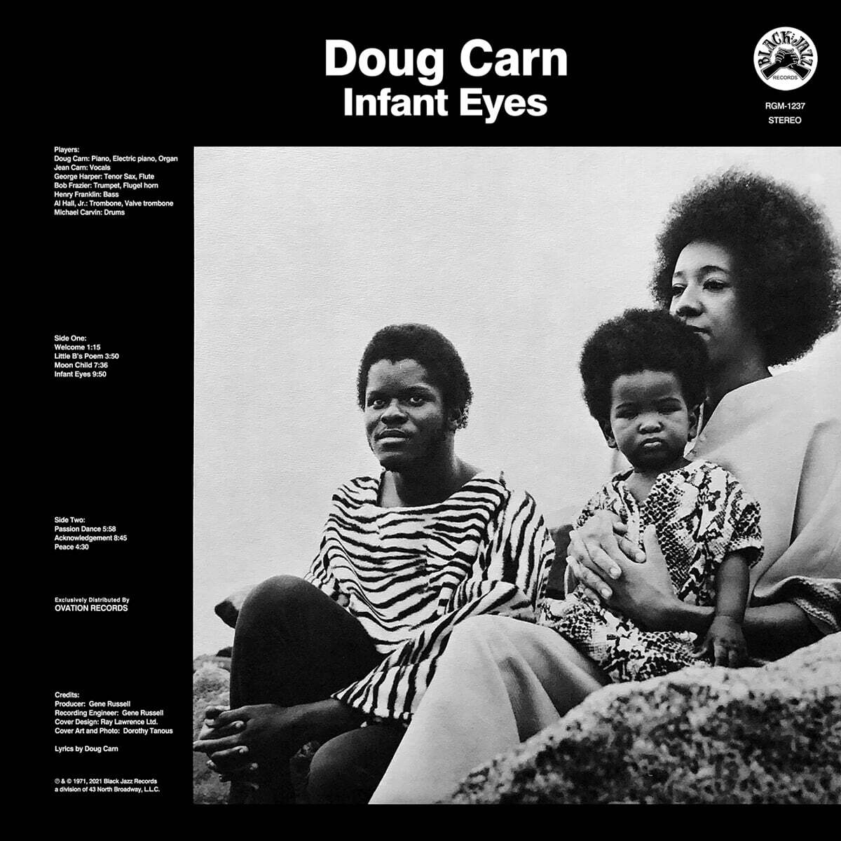 Doug Carn (더그 칸) - Infant Eyes [블루 & 블랙 스월 컬러 LP]