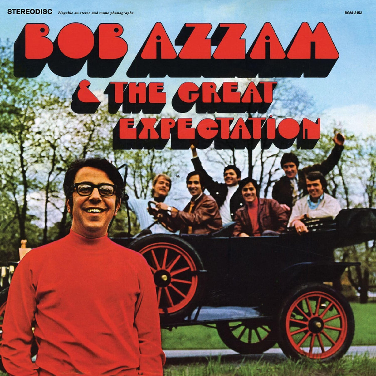 Bob Azzam &amp; The Great Expectation (밥 아잠 앤 더 그레이트 익스펙테이션) - Bob Azzam &amp; The Great Expectation [오렌지 컬러 LP]