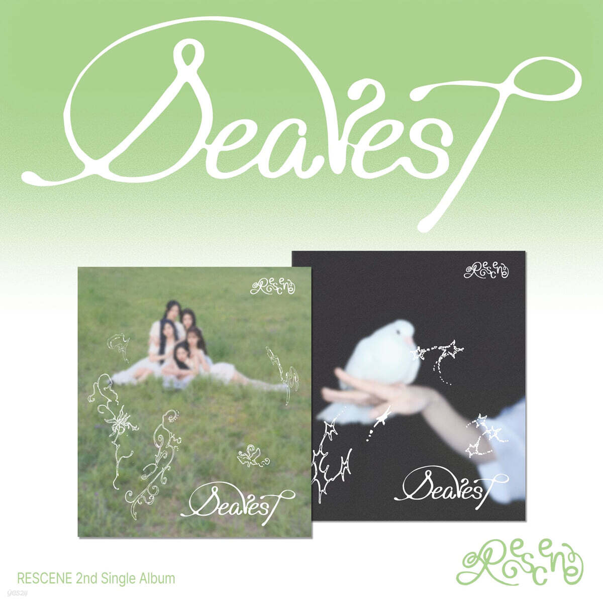 RESCENE (리센느) - 싱글앨범 2집 : Dearest [2종 중 1종 랜덤발송]