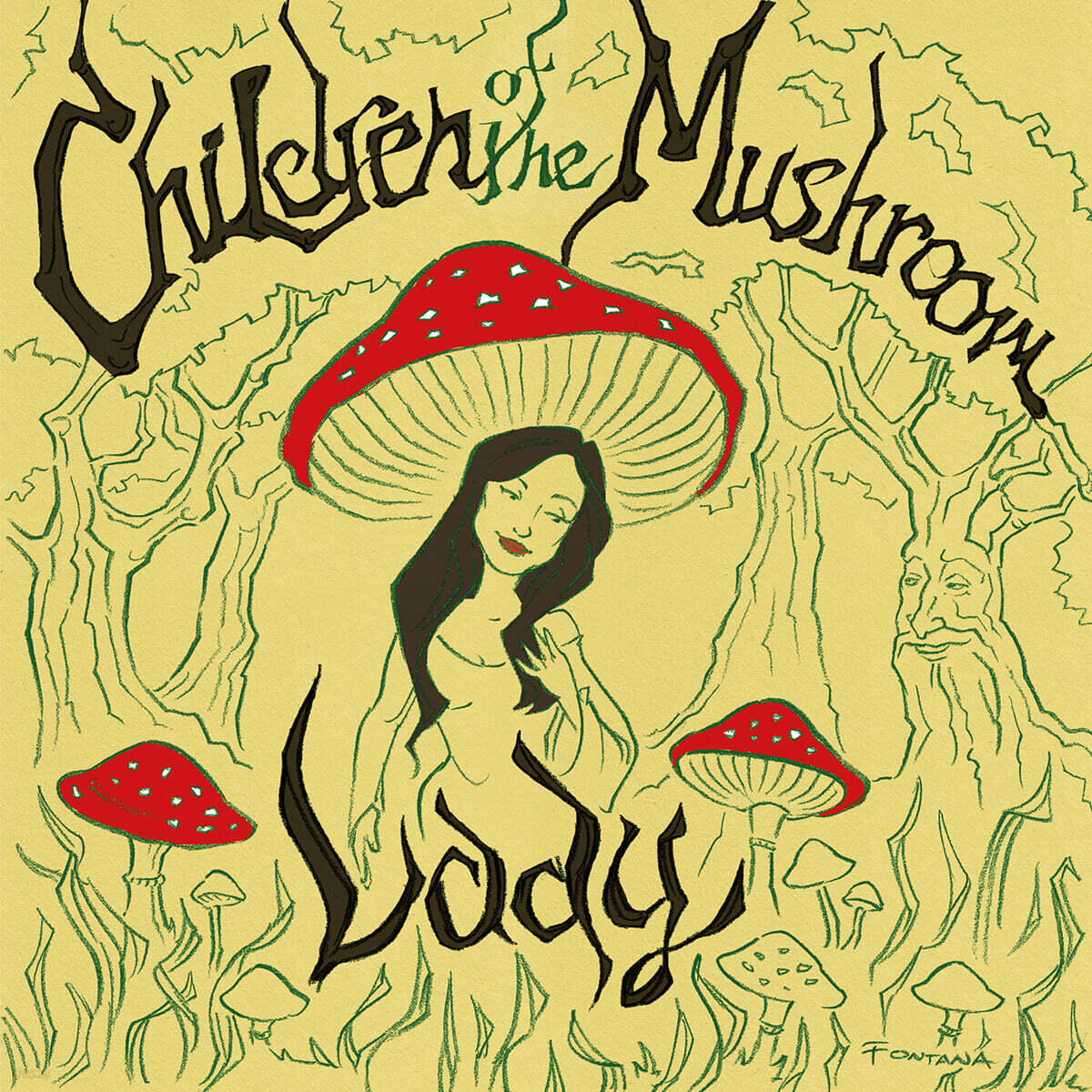 Children Of The Mushroom (칠드런 오브 더 머쉬룸) - Lady [스월 컬러 LP]