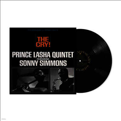 Prince Lasha Quintet — Cry (Contemporary Records Acoustic Sounds Series) 앨범 커버