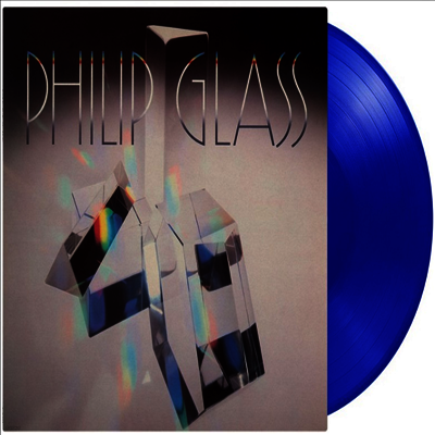 필립 글래스 작품집 (Philip Glass Ensemble - Glassworks) (Ltd)(180g)(Translucent Blue Vinyl)(LP) - Philip Glass