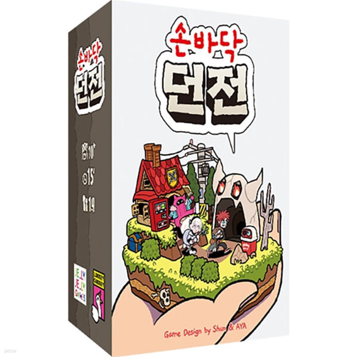 손바닥던전 (1~4인, 파티 보드게임)