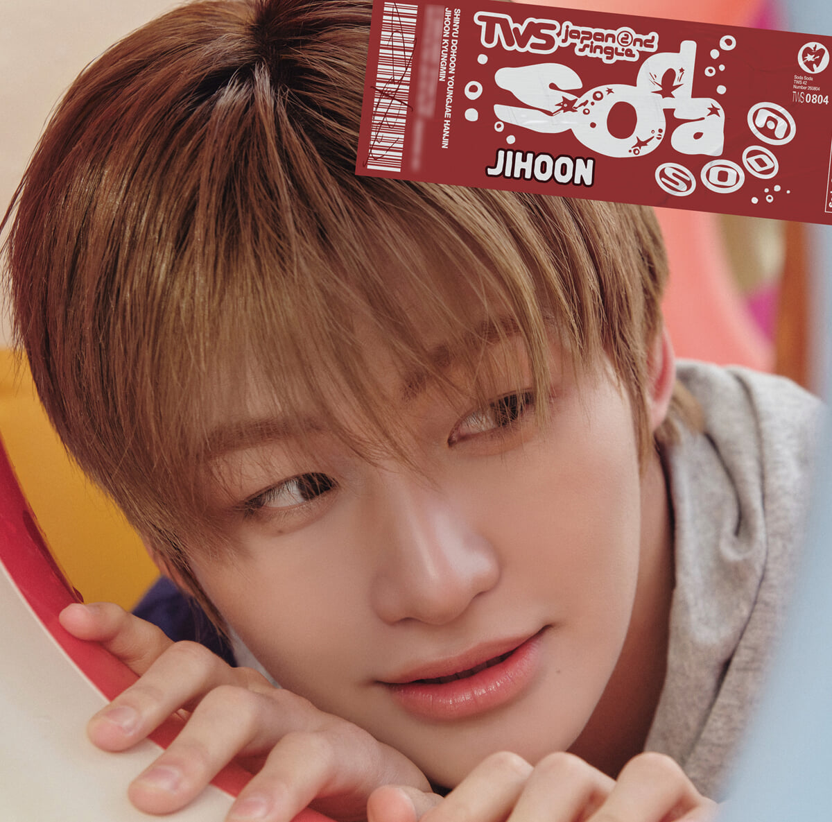 TWS (투어스) - Japan 2nd Single 「SODA SODA」 Solo Jacket JIHOON