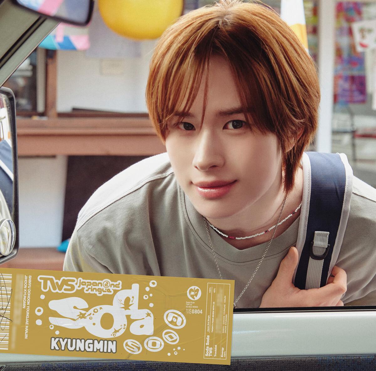 TWS (투어스) - Japan 2nd Single 「SODA SODA」 Solo Jacket KYUNGMIN