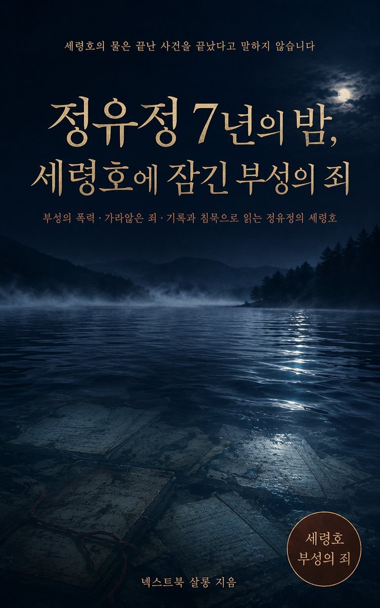 정유정 7년의 밤, 세령호에 잠긴 부성의 죄