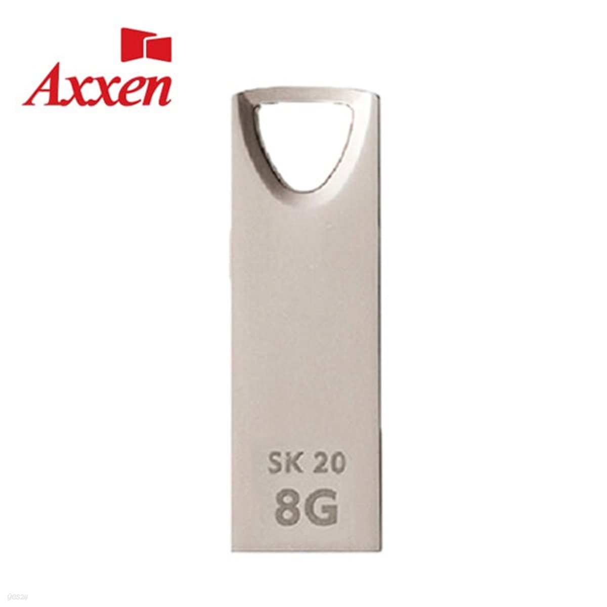 [액센] SK20 미니멀 메탈 USB메모리 8GB