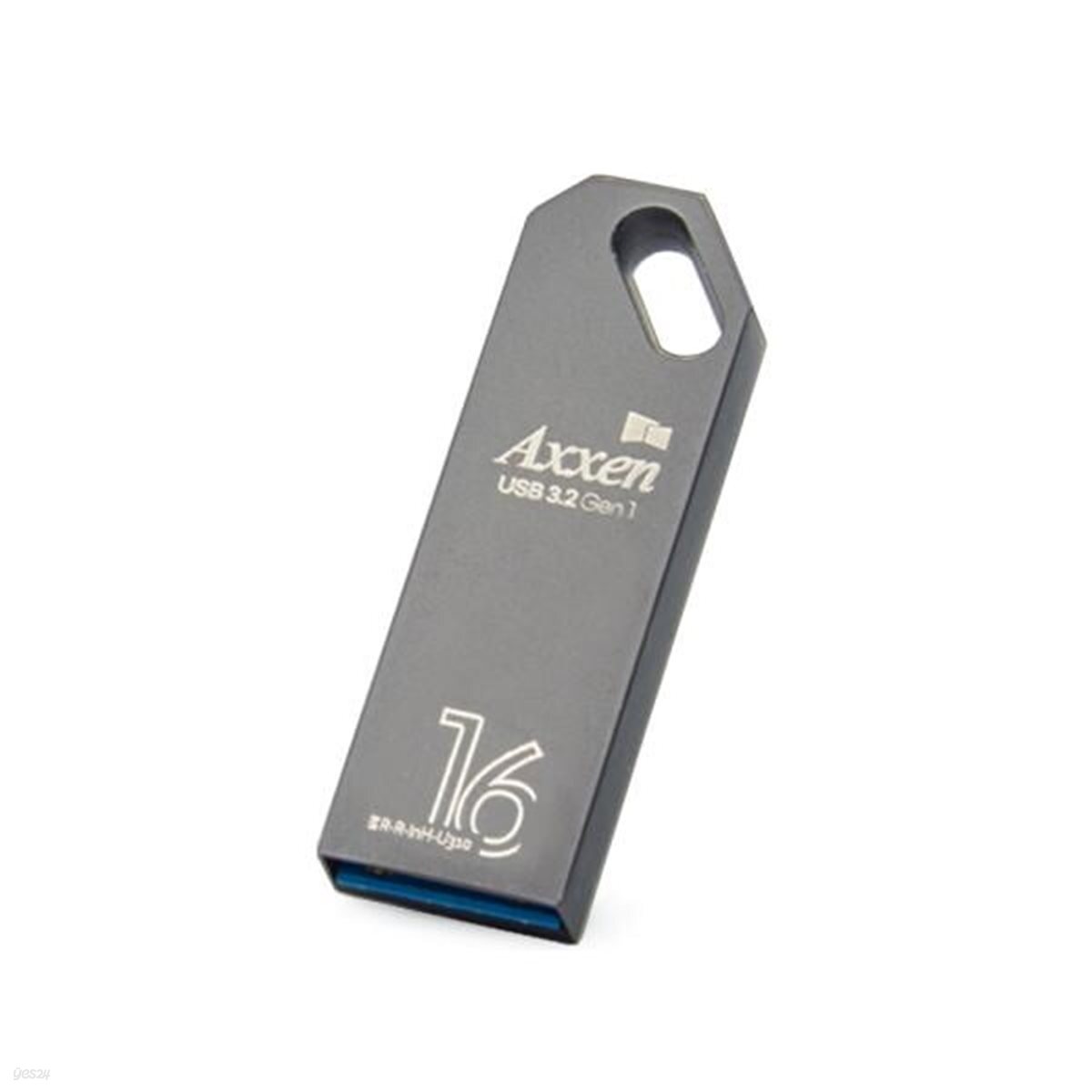 [액센] 건메탈 USB 3.2 메모리 U360 16GB