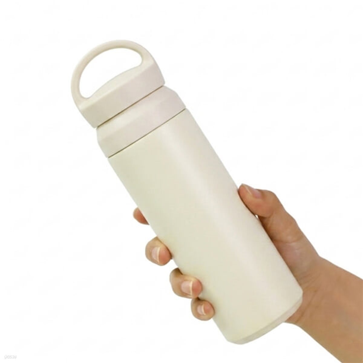 바른락 핸디루프 보온 보냉 진공 텀블러 500ml(크림)