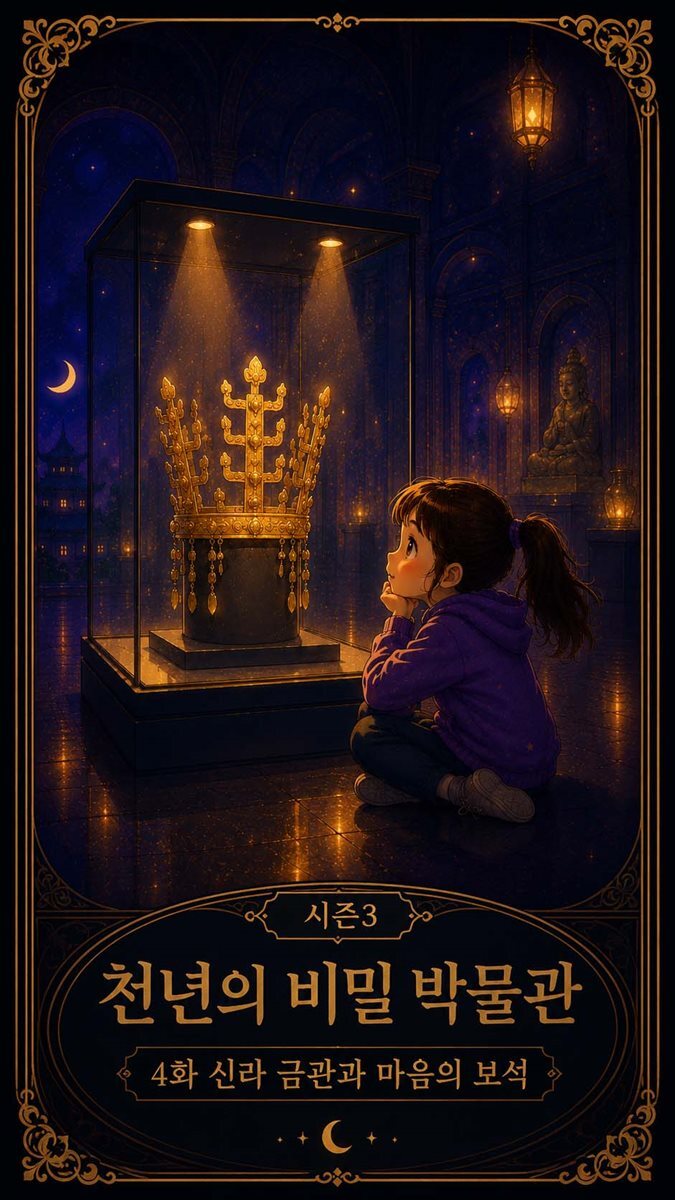 마음치유동화 <지아의 밤이면 밤마다> 시즌3: 4화 신라 금관과 마음의 보석