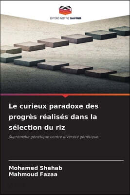 Le curieux paradoxe des progres realises dans la selection du riz