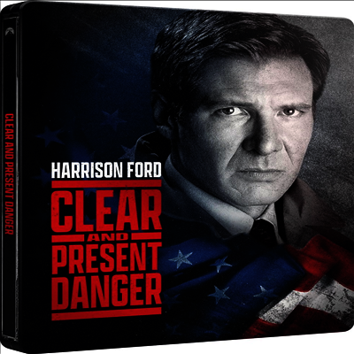 Clear and Present Danger (Limited Edition Steelbook) (긴급 명령) (1994)(한글무자막)(4K Ultra HD + Blu-ray)