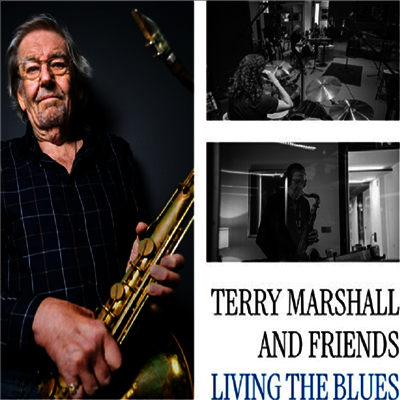 Terry Marshall & Friends — Living The Blues (Gatefold) 앨범 커버