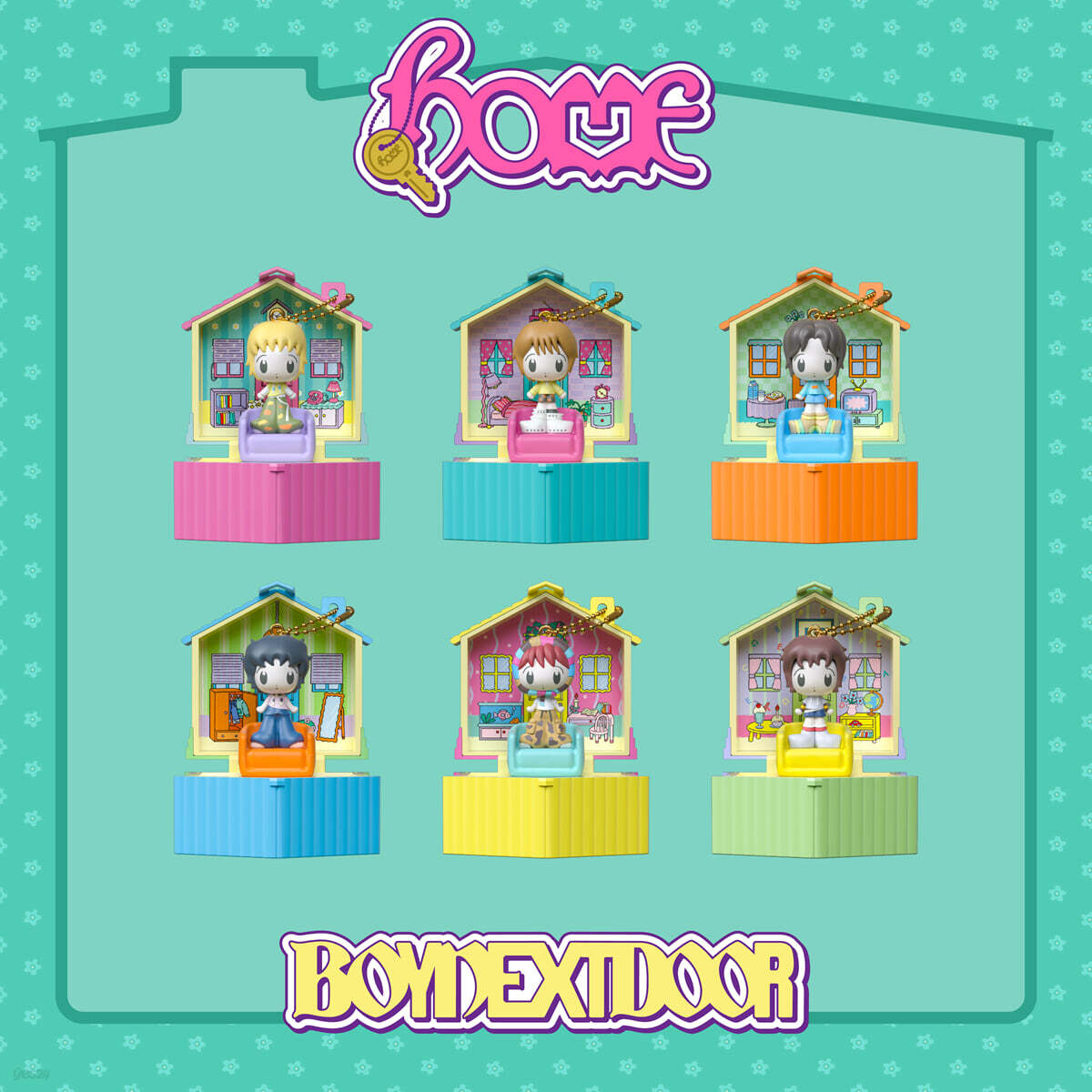 BOYNEXTDOOR (보이넥스트도어) - 1st Studio Album [HOME][POCKET HOME ver.][6종 SET]