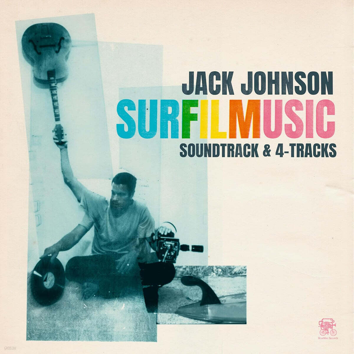 Jack Johnson (잭 존슨) - SURFILMUSIC Soundtrack & 4-Tracks [2LP]
