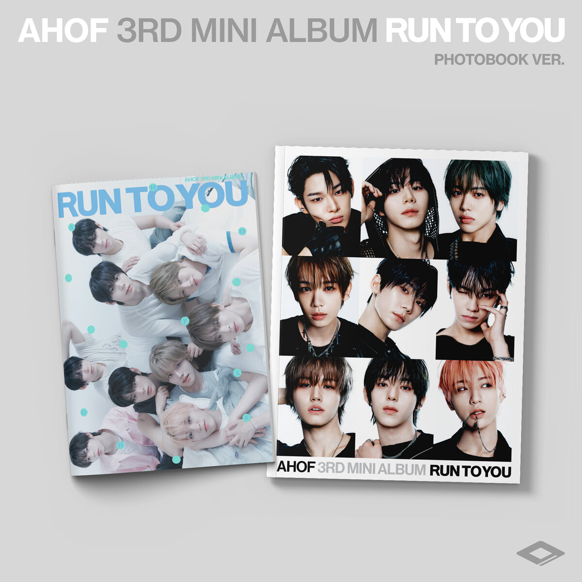 AHOF (아홉) - 미니앨범 3집 : RUN TO YOU [PHOTOBOOK Ver.][2종 중 1종 랜덤발송]