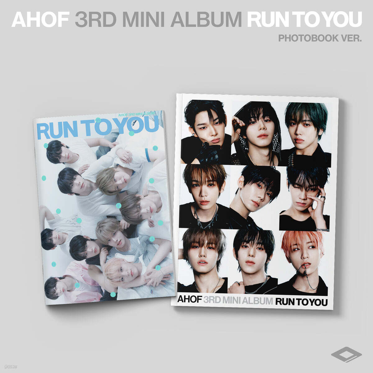 AHOF (아홉) - 미니앨범 3집 : RUN TO YOU [PHOTOBOOK Ver.][2종 SET]