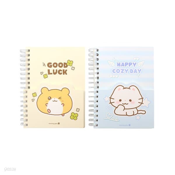 모닝글로리 투웨이 모닝미니노트(좌철) 수첩