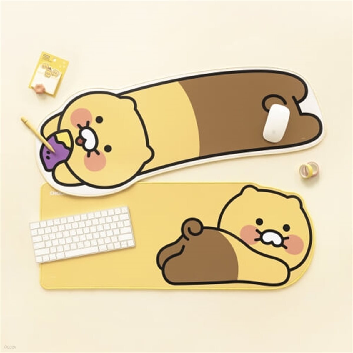 카카오프렌즈 형태 데스크 장패드 춘식이_고구마