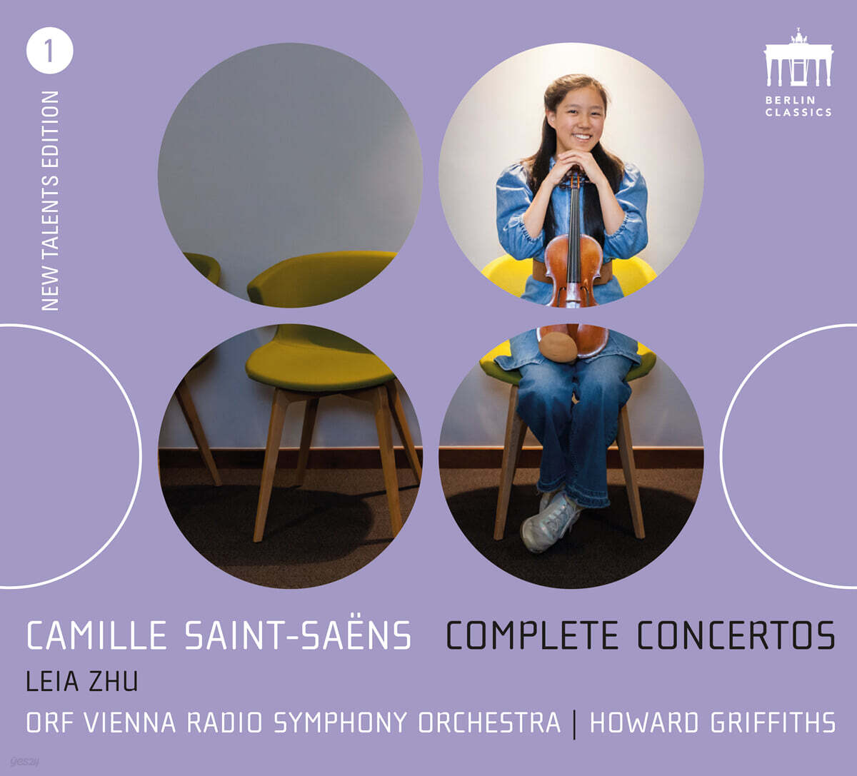 Howard Griffiths 생상스: 바이올린 협주곡 1번, 2번, ‘서주와 론도 카프리치오소’, ‘하바네즈’ (Saint-Saens: Violin Concertos 1 & 2, Havanaise, Introduction and Rondo Capriccioso)