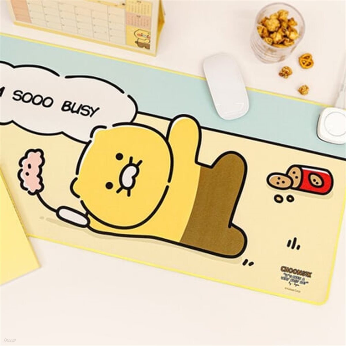 카카오프렌즈 온열 장패드 춘식이 팝콘