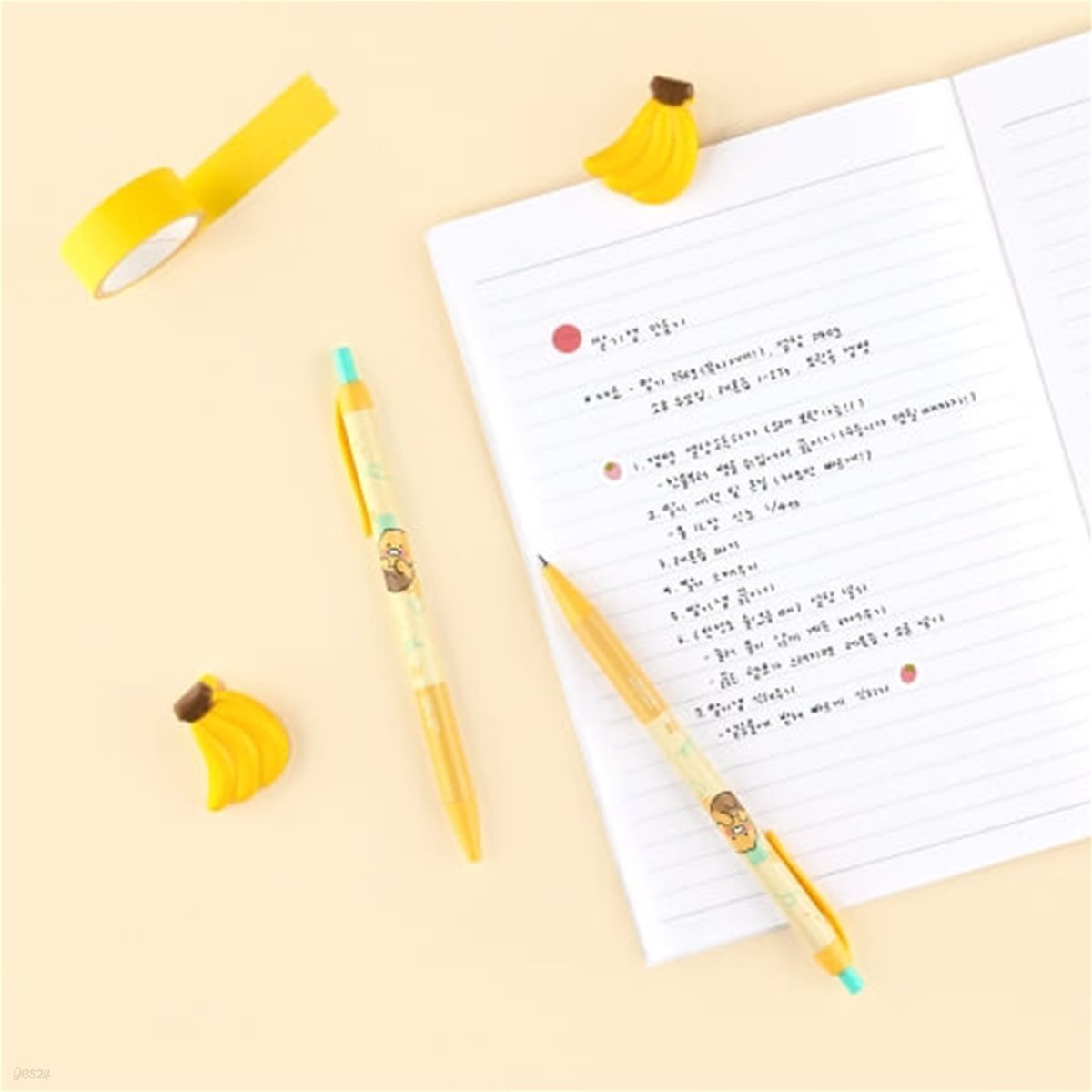 카카오프렌즈 카카오 노크식 볼펜 춘식이