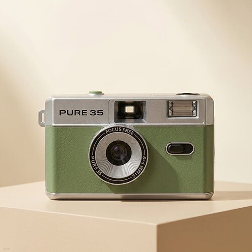 코닥필름 2롤 포함 다회용 PURE35 Green 그린 필름카메라 세트